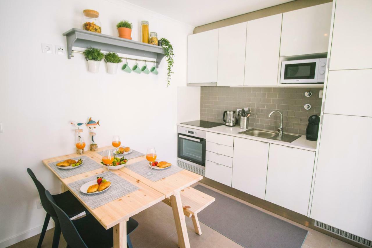 Top Floor Beach Apartment By Silver Prop Nazare Luaran gambar