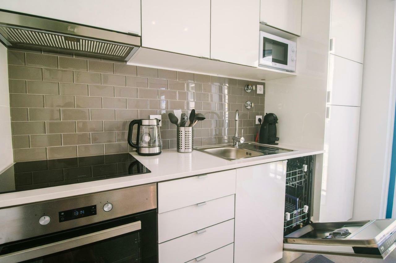 Top Floor Beach Apartment By Silver Prop Nazare Luaran gambar