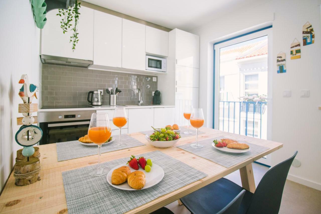 Top Floor Beach Apartment By Silver Prop Nazare Luaran gambar