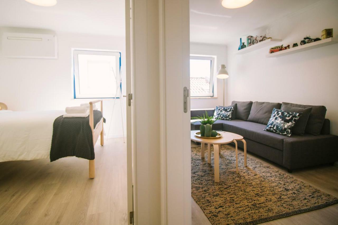 Top Floor Beach Apartment By Silver Prop Nazare Luaran gambar